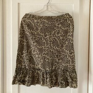 Vintage Old Navy ruffle A-line skirt